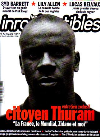 INROCKUPTIBLES | LES magazine side cover Issue 555 18 July 2006