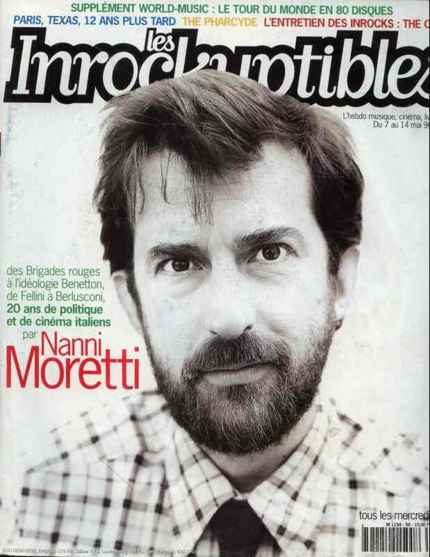 INROCKUPTIBLES | LES magazine side cover Issue 56 7 May 1996