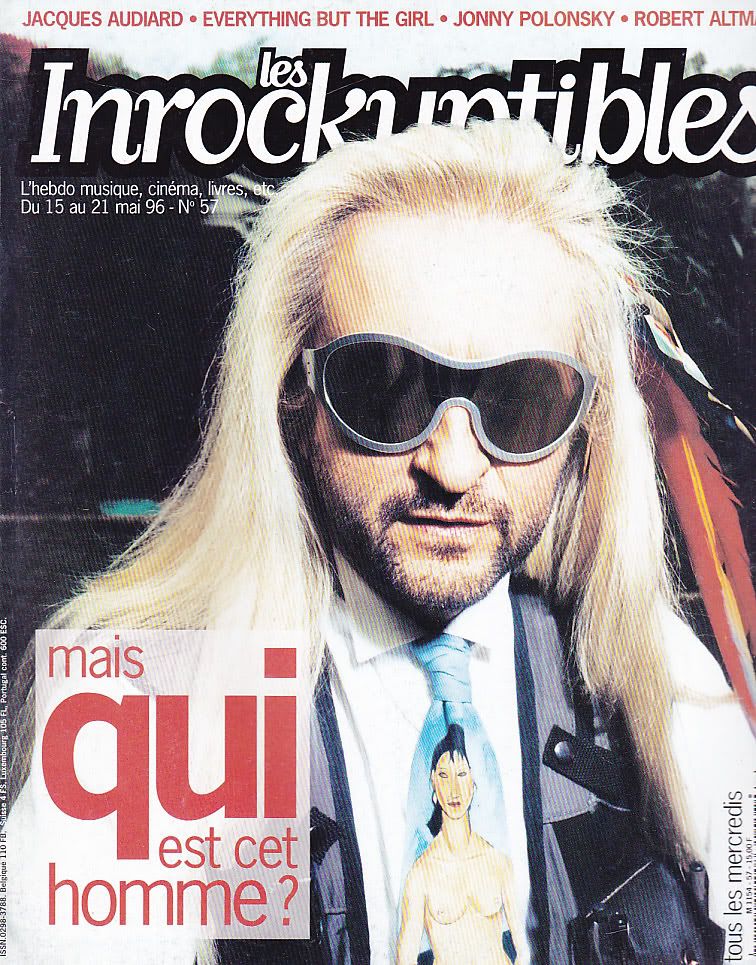 INROCKUPTIBLES | LES magazine side cover Issue 57 15 May 1996