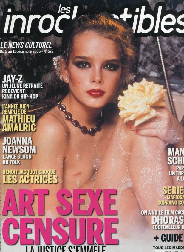 INROCKUPTIBLES | LES magazine side cover Issue 575 5 December 2006