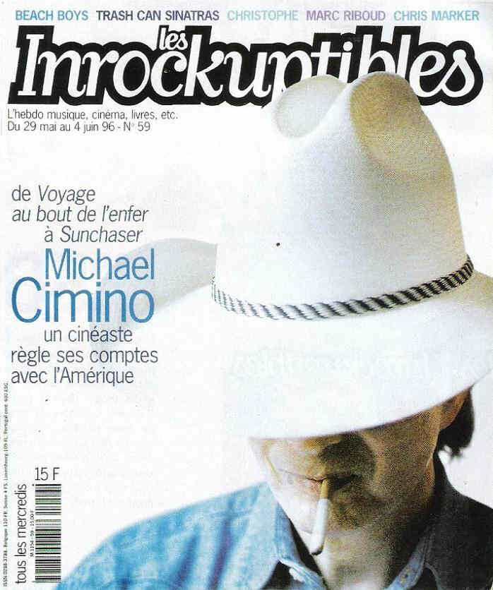 INROCKUPTIBLES | LES magazine side cover Issue 59 29 May 1996
