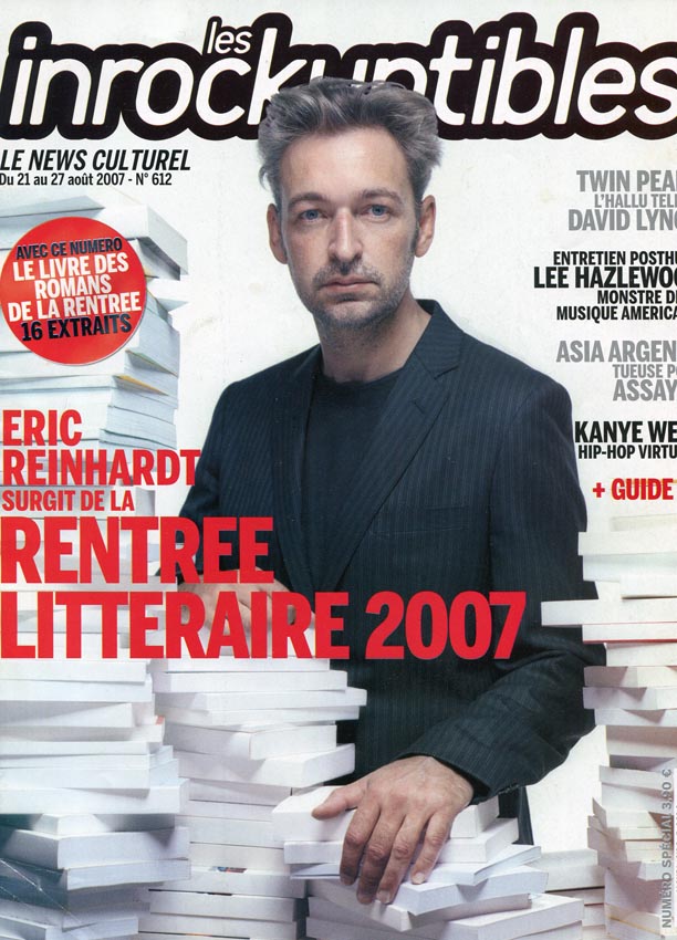 INROCKUPTIBLES | LES magazine side cover Issue 612 21 August 2007