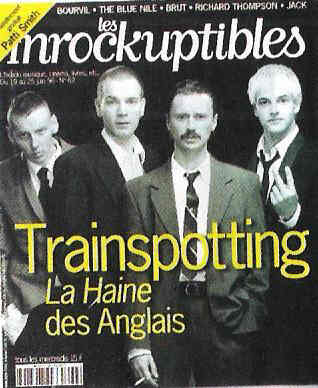 INROCKUPTIBLES | LES magazine side cover Issue 62 19 June 1996