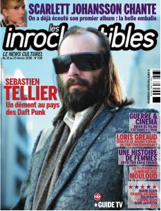 INROCKUPTIBLES | LES magazine side cover Issue 638 19 February 2008