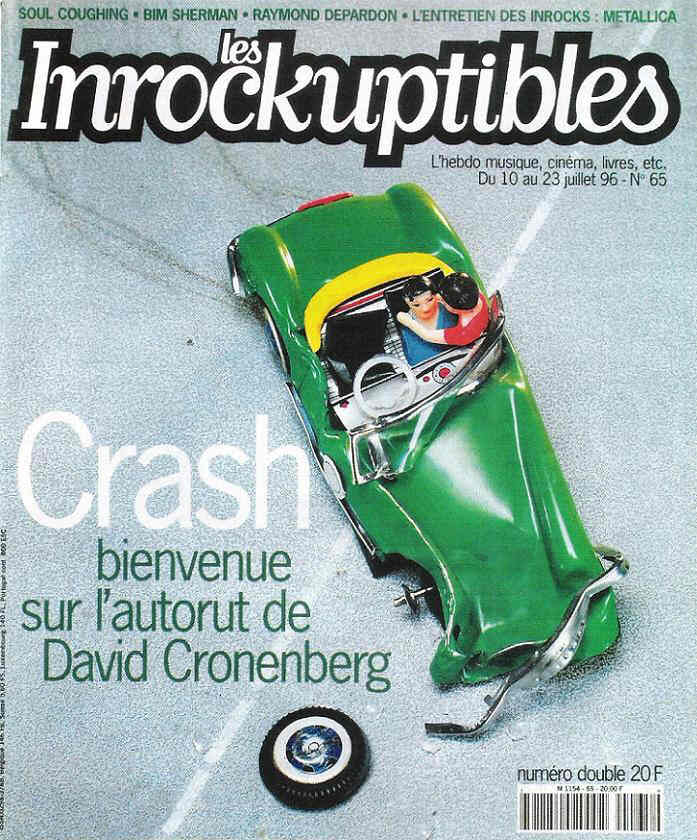 INROCKUPTIBLES | LES magazine side cover Issue 65 10 July 1996