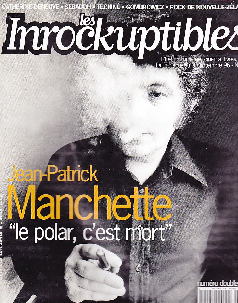 INROCKUPTIBLES | LES magazine side cover Issue 68 21 August 1996