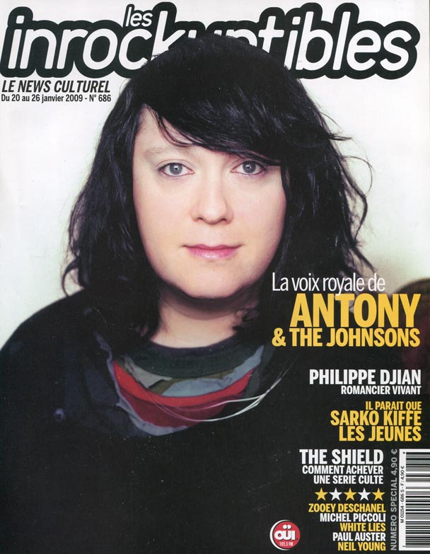 INROCKUPTIBLES | LES magazine side cover Issue 686 20 January 2009