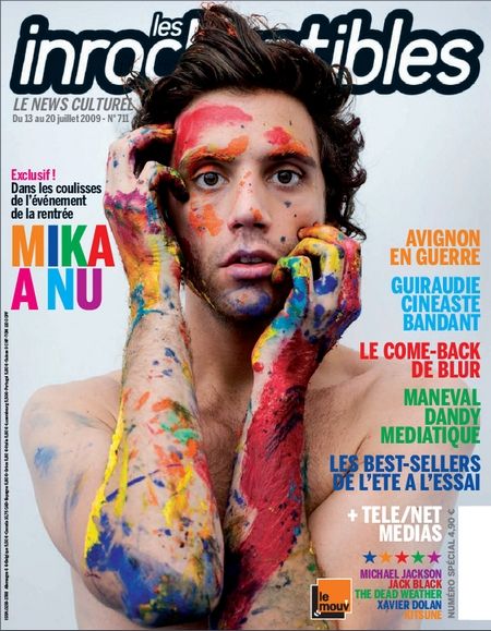 INROCKUPTIBLES | LES magazine side cover Issue 711 14 July 2009