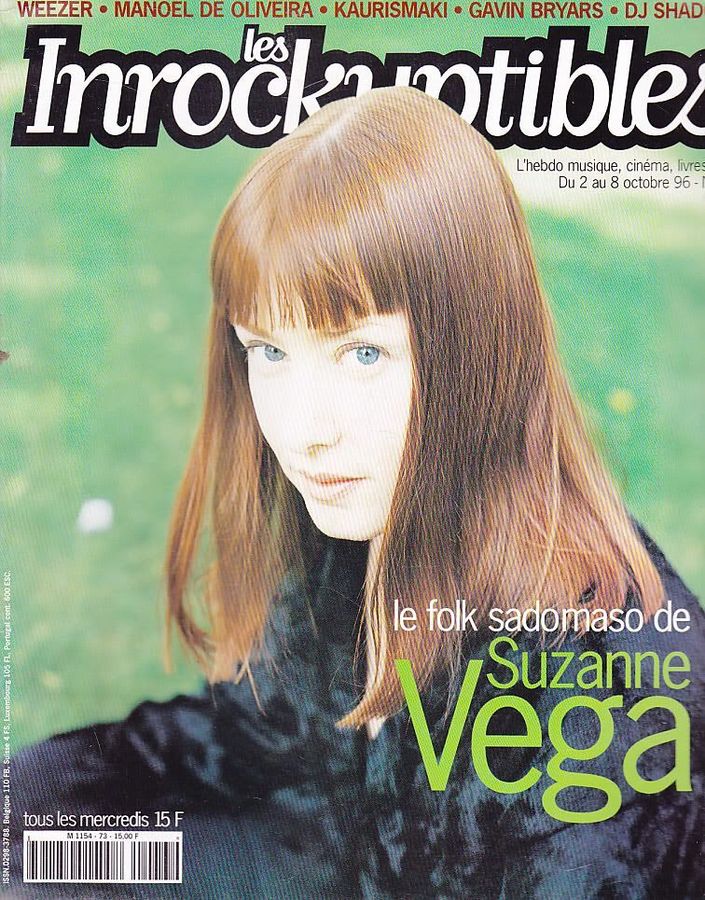 INROCKUPTIBLES | LES magazine side cover Issue 73 2 October 1996
