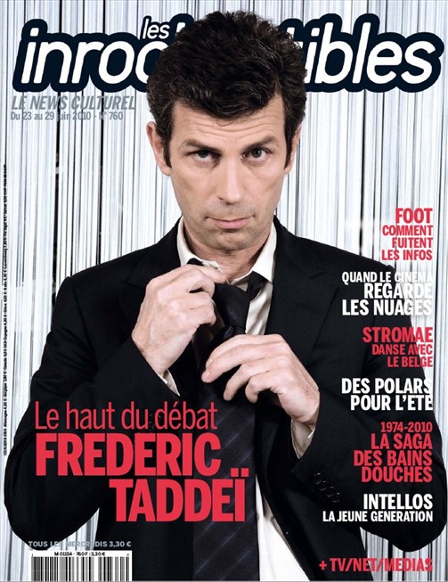 INROCKUPTIBLES | LES magazine side cover Issue 760 23 June 2010