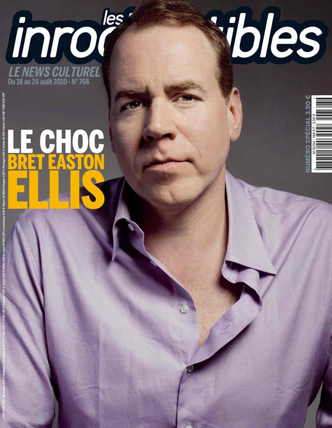 INROCKUPTIBLES | LES magazine side cover Issue 768 18 August 2010