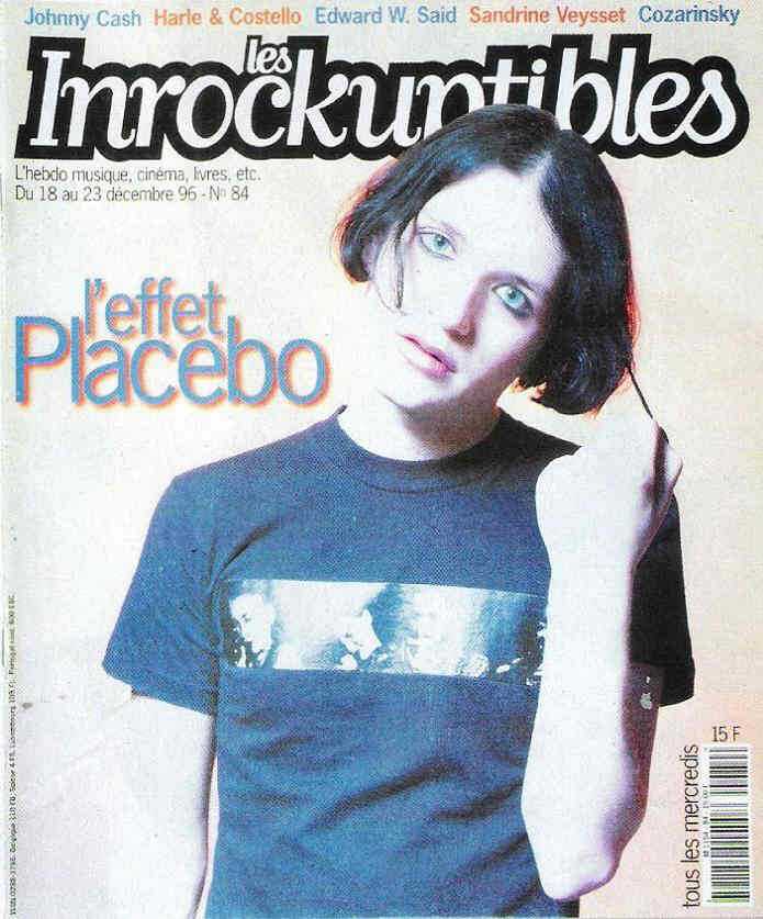 INROCKUPTIBLES | LES magazine side cover Issue 84 18 December 1996