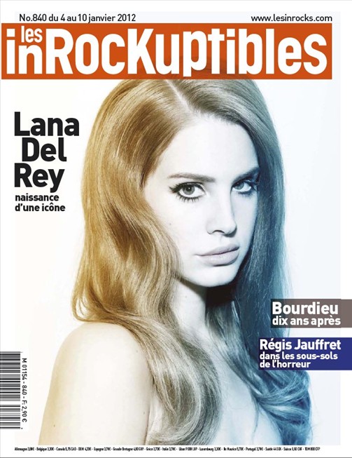 INROCKUPTIBLES | LES magazine side cover Issue 840 4 January 2012
