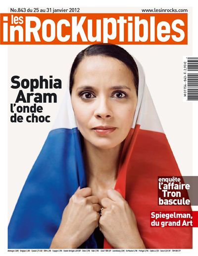 INROCKUPTIBLES | LES magazine side cover Issue 843 25 January 2012