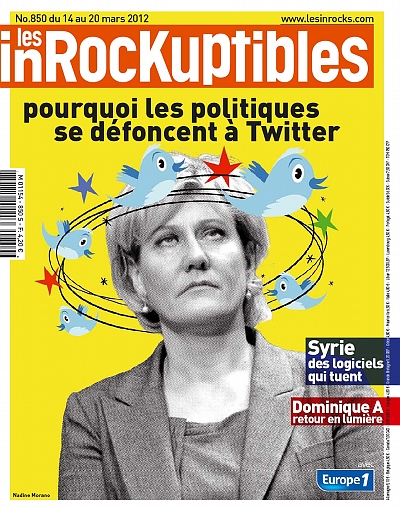 INROCKUPTIBLES | LES magazine side cover Issue 850 14 March 2012