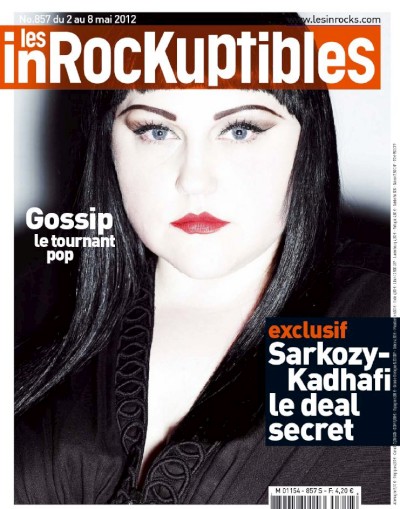 INROCKUPTIBLES | LES magazine side cover Issue 857 2 May 2012