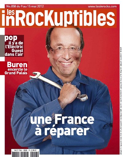 INROCKUPTIBLES | LES magazine side cover Issue 858 9 May 2012
