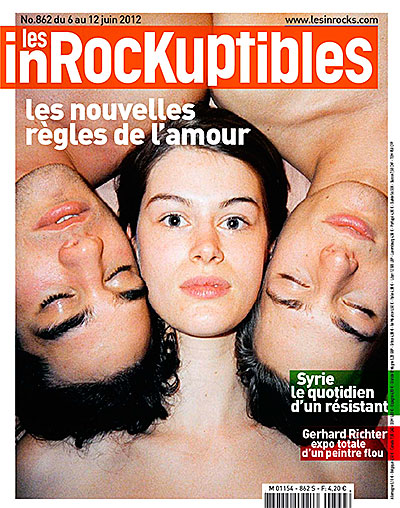 INROCKUPTIBLES | LES magazine side cover Issue 862 6 June 2012