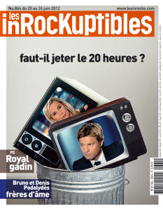 INROCKUPTIBLES | LES magazine side cover Issue 864 20 June 2012