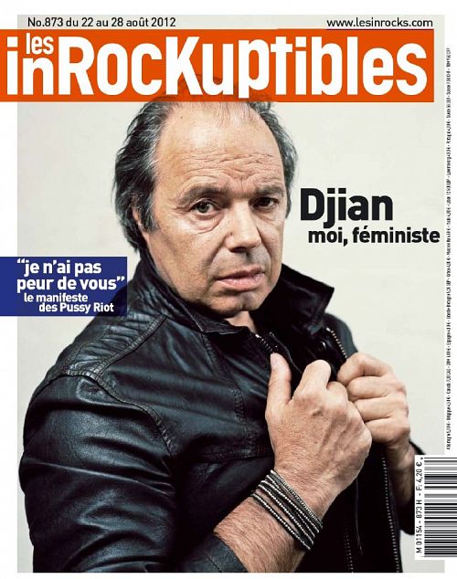 INROCKUPTIBLES | LES magazine side cover Issue 873 22 August 2012
