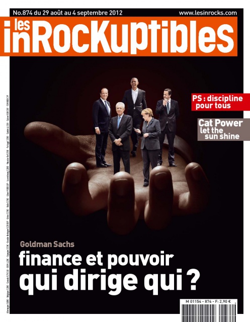 INROCKUPTIBLES | LES magazine side cover Issue 874 29 August 2012
