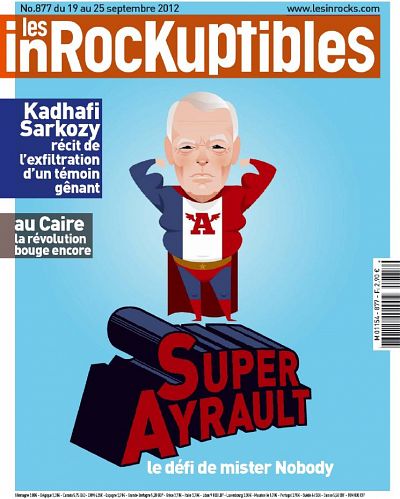 INROCKUPTIBLES | LES magazine side cover Issue 877 19 September 2012