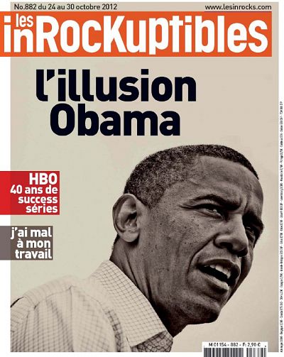 INROCKUPTIBLES | LES magazine side cover Issue 882 24 October 2012