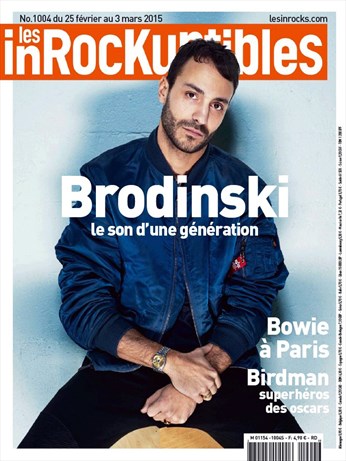INROCKUPTIBLES | LES magazine side cover Issue 1004 25 February 2015