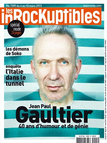 INROCKUPTIBLES | LES magazine side cover Issue 1005 4 March 2015