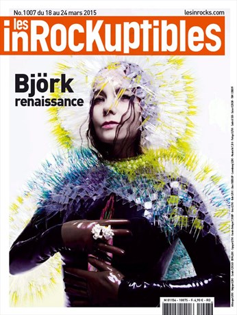 INROCKUPTIBLES | LES magazine side cover Issue 1007 18 March 2015