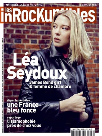 INROCKUPTIBLES | LES magazine side cover Issue 1008 25 March 2015