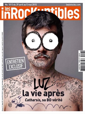 INROCKUPTIBLES | LES magazine side cover Issue 1013 29 April 2015