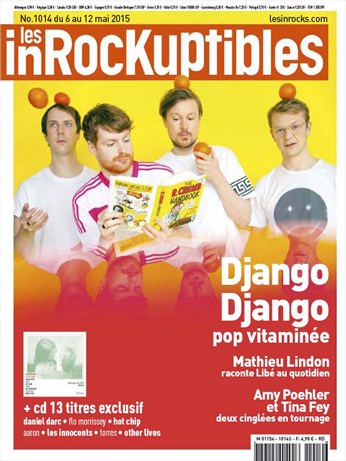 INROCKUPTIBLES | LES magazine side cover Issue 1014 6 May 2015