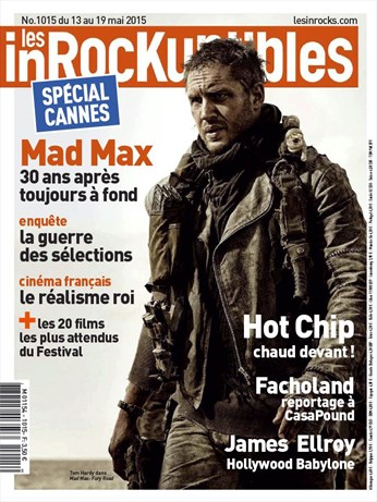 INROCKUPTIBLES | LES magazine side cover Issue 1015 13 May 2015