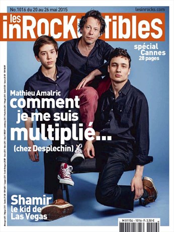 INROCKUPTIBLES | LES magazine side cover Issue 1016 20 May 2015