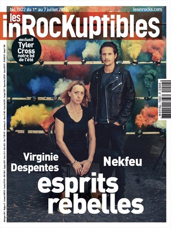 INROCKUPTIBLES | LES magazine side cover Issue 1022 1 July 2015