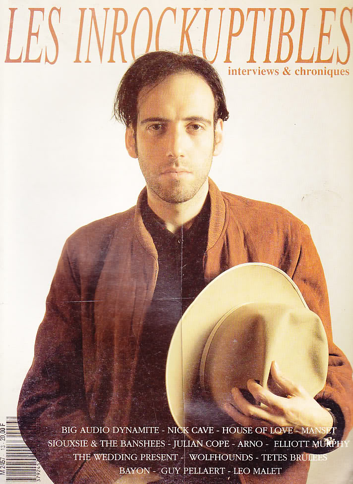 INROCKUPTIBLES | LES magazine side cover Issue 13  1988