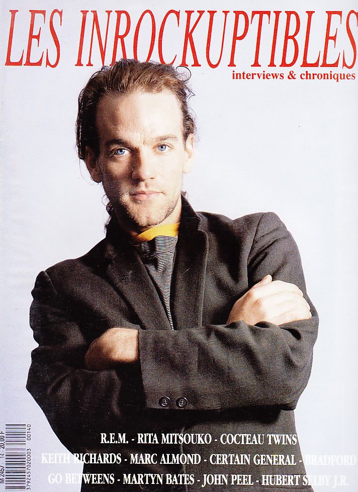 INROCKUPTIBLES | LES magazine side cover Issue 14 December 1988