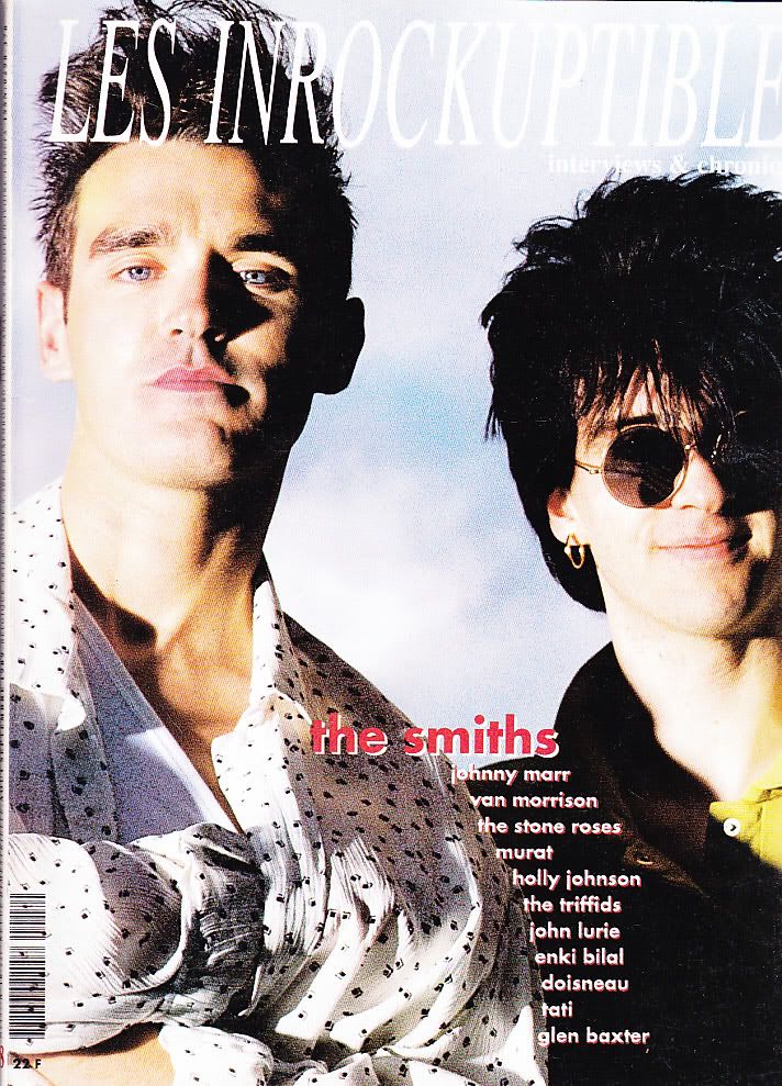 INROCKUPTIBLES | LES magazine side cover Issue 18  1989