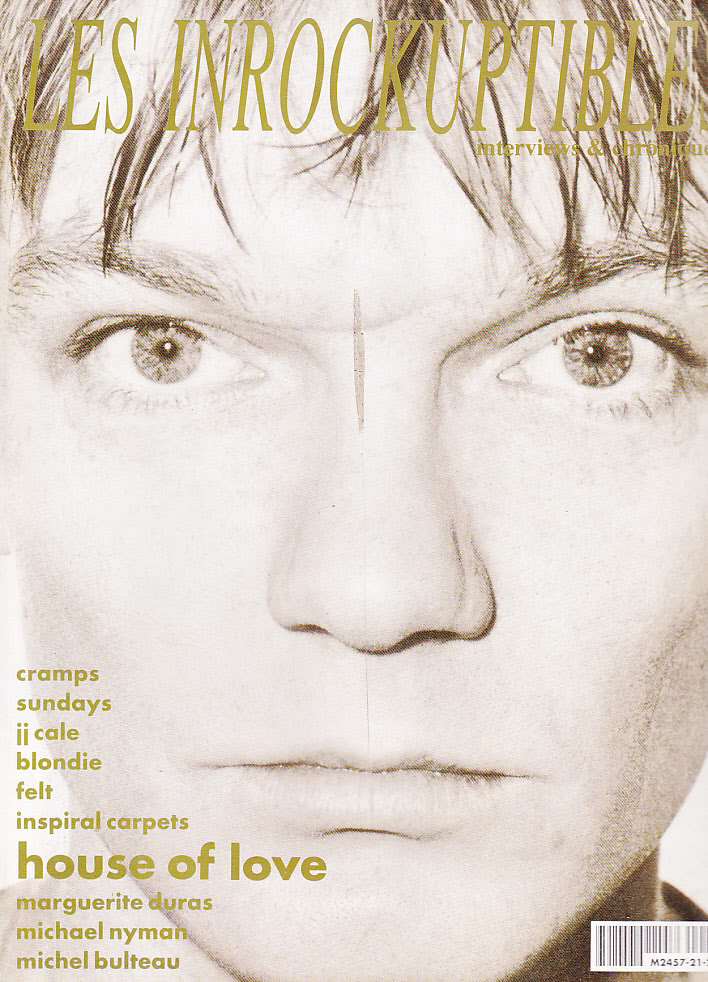 INROCKUPTIBLES | LES magazine side cover Issue 21 February/March 1990
