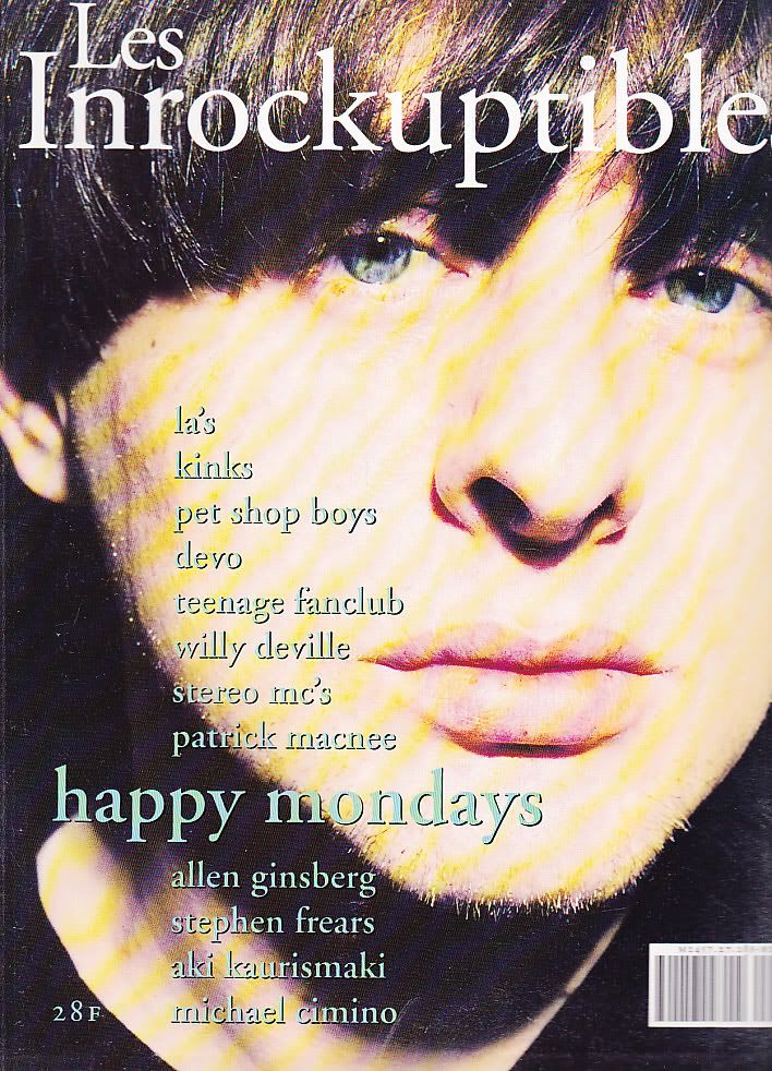 INROCKUPTIBLES | LES magazine side cover Issue 27  1991