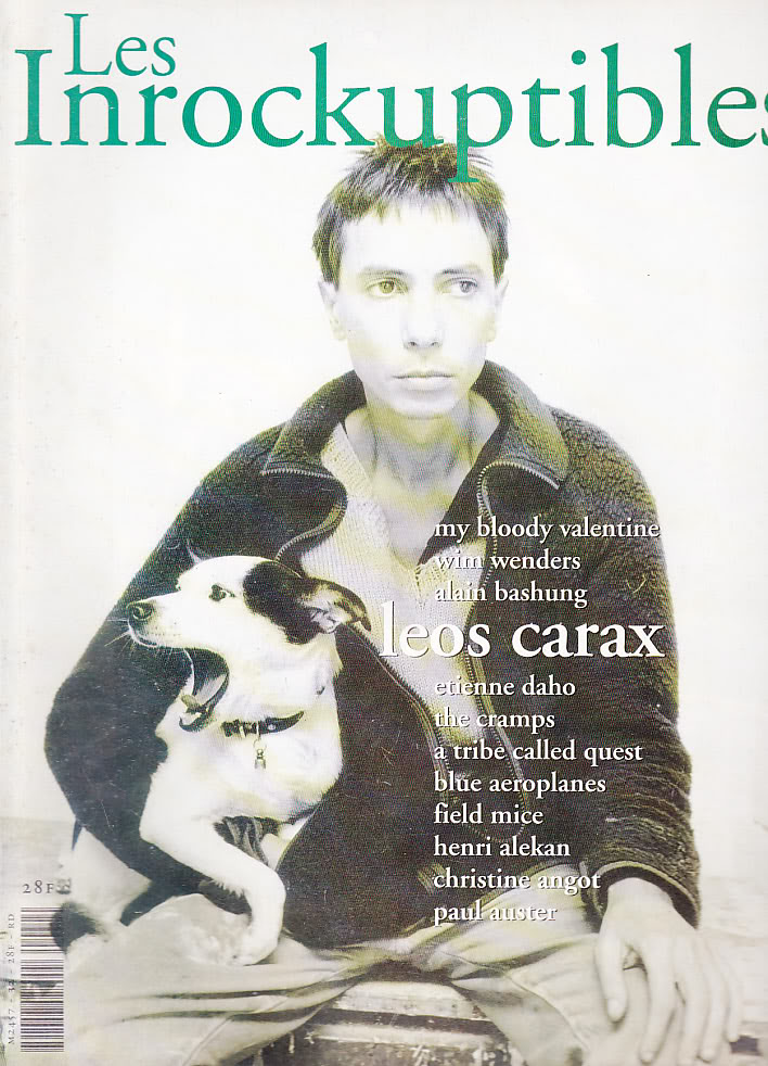 INROCKUPTIBLES | LES magazine side cover Issue 32  1991