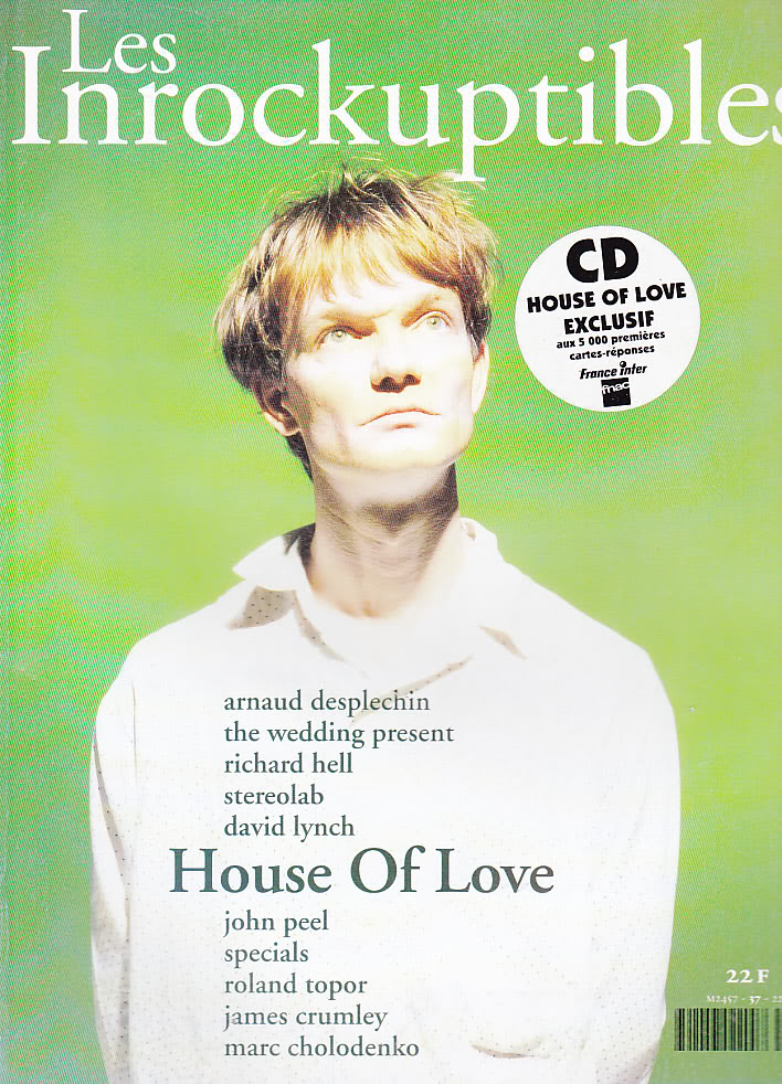 INROCKUPTIBLES | LES magazine side cover Issue 37  1992