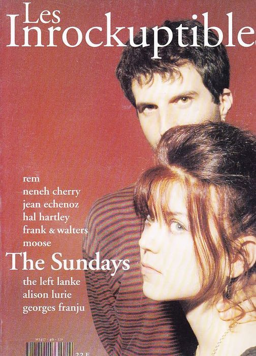 INROCKUPTIBLES | LES magazine side cover Issue 40 November 1992
