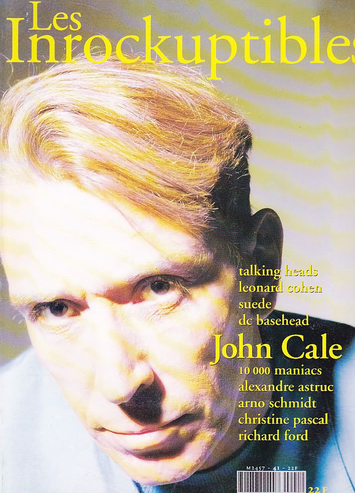 INROCKUPTIBLES | LES magazine side cover Issue 41 December 1992