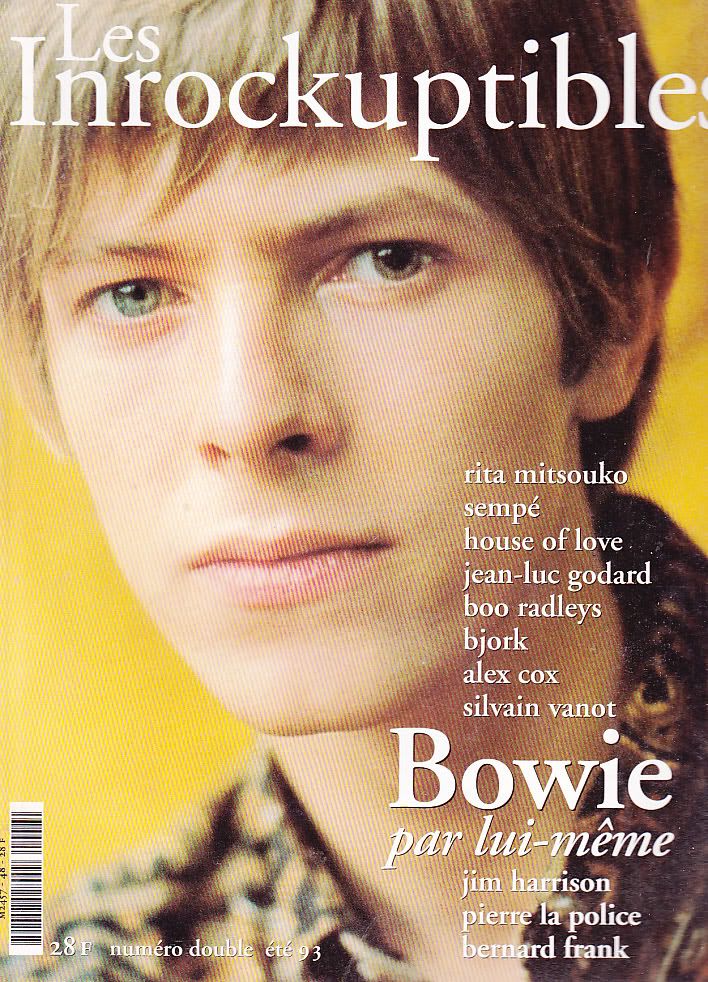 INROCKUPTIBLES | LES magazine side cover Issue 48 Summer 1993