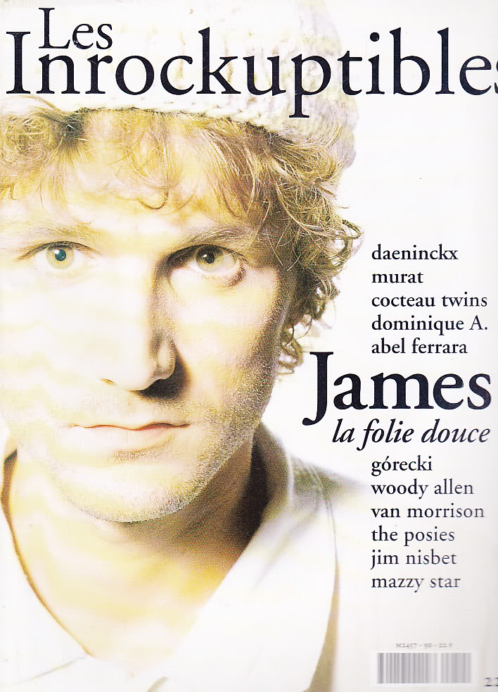 INROCKUPTIBLES | LES magazine side cover Issue 50 November 1993