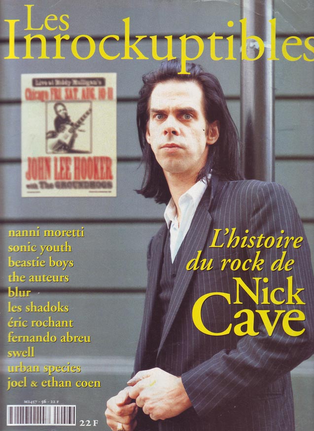 INROCKUPTIBLES | LES magazine side cover Issue 56  1994