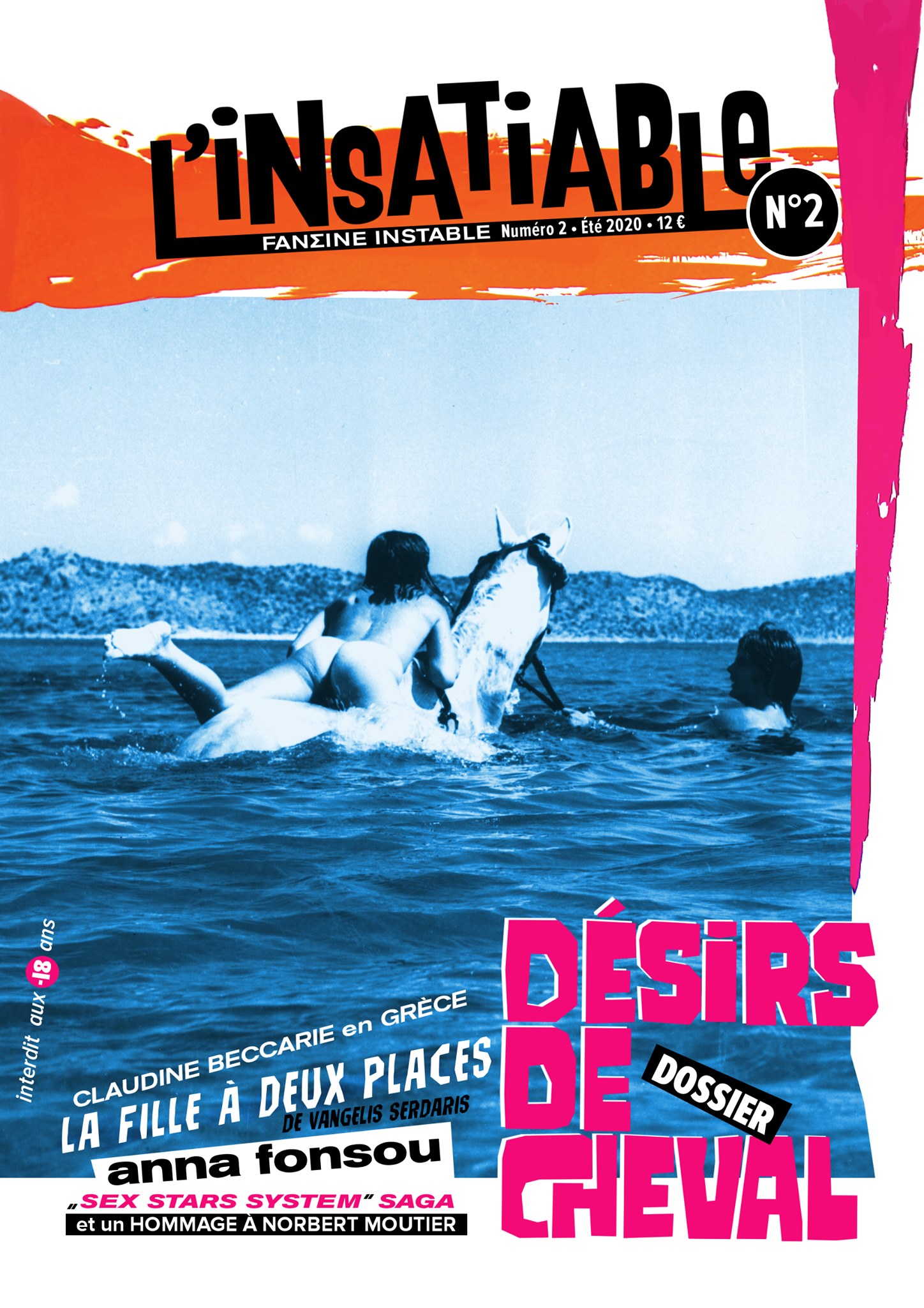 INSATIABLE magazine side cover Issue 2 Summer 2020