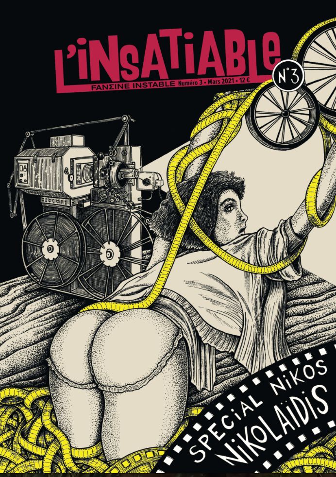 INSATIABLE magazine side cover Issue 3  March 2021